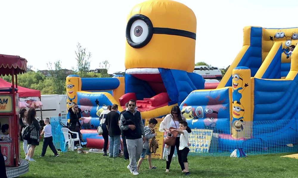Giant inflatables for hire